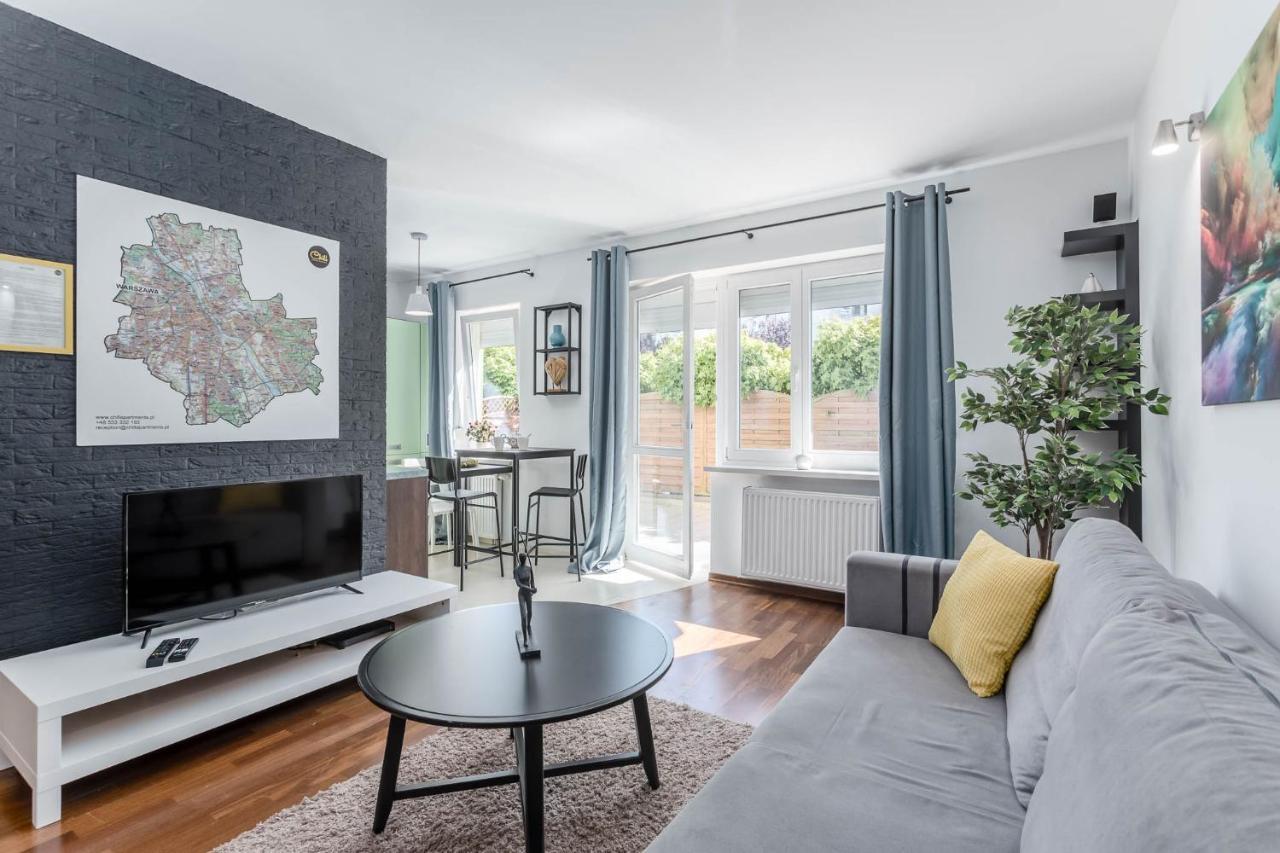 Chill Apartments Kabaty Family Warschau Exterior foto
