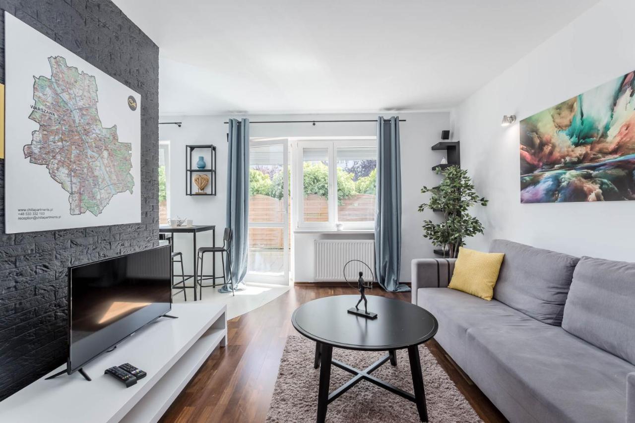 Chill Apartments Kabaty Family Warschau Exterior foto